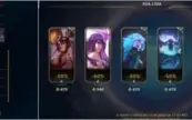 CONTA GOLD 3 - 91 SKINS - FALTA 9 CHAMP