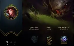 Conta lol lv30