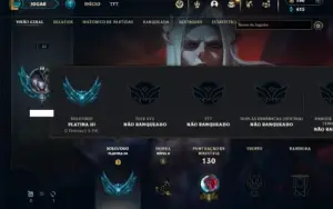 Platina 3 com 35 Champs e 7 Skins + 1 Fragmento