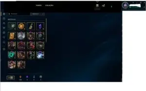 Conta lol ouro, com skin lendaris e épicas. lvl 187