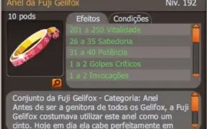 Set Fuji completo já magiado, para str, ou agi, (Spiritia)