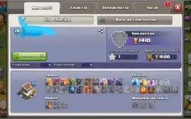 Conta Clash of Clans CV8