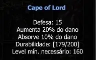 Cape Of Lord (DevilzMu EX)
