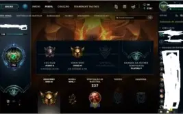 vendo conta de lol, gold 3 (ex plat)+29skins!!