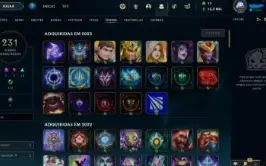 Conta de league of legends
