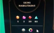 JANNA VITORIOSA, 2 ICONES CHALLENGER, 241 SKINS