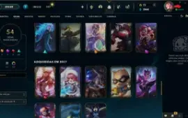 Conta Unranked  Main Ahri