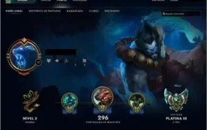 Conta League of Legends, Platina V e III