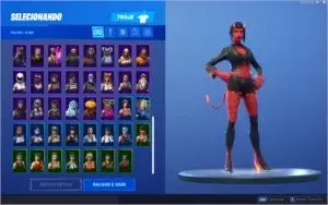 Conta Fortnite 93 Skins + Salve o Mundo Raio 106 (S3 até S8)