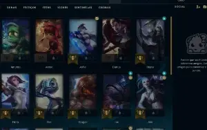 Conta LOL platina 3