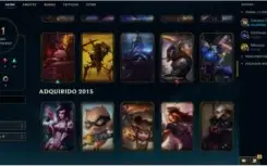Conta Lv 63 Elo Plat4 +de 80 skins