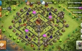 Vendo cv10 clash of clans