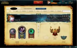League Of Legends Ouro I