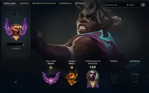 Conta Mestre LoL SoloQ | 17 Skins | Full Acesso