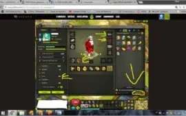 Conta dofus ecaflip 185 full str com set