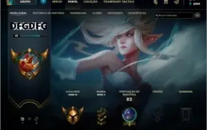 Conta lol, lvl 41 com skins