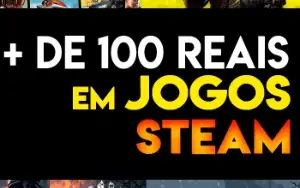 R$100 em JOGOS STEAM - 100 reais