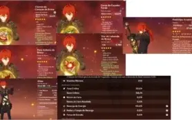 Conta Ar 53 6 pers 5* + 3 Armas 5* e mt +