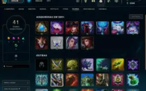 Conta De Lol Ferro 4 - Sem Risco De Ban Por Botting
