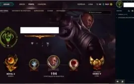 Conta League of Legends Level 44 Borda ouro Varios Champs!