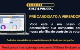 🤩 Pack Politica + Planilha Controle De Votos + Calendario