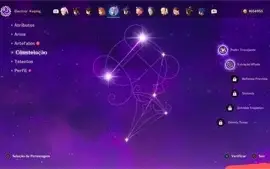 Conta de Genshin Impact AR 57 com 14 personagens 5 estrelas