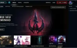 CONTA OURO IV COM 162 SKINS E MAIS DE 140 CHAMPS