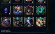 CONTA OURO IV COM 162 SKINS E MAIS DE 140 CHAMPS