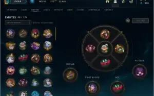 Conta de LOL e VALORANT