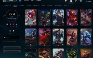 Conta de LOL e VALORANT