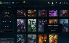 Conta de LOL e VALORANT