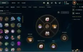 Conta LOL Antiga SEASON 4 - 123 Campeões - 26 Baús