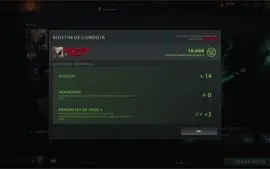 CONTA ANCESTRAL 4, 4220 MMR E 10.000 DE CONDUTA (BEHAVIOR)