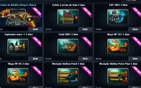 Point Blank [PB] conta patente cristal FULL CASH