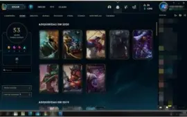 Conta LoL Ouro III