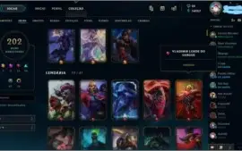 Conta gold V mmr alto, ativa desde 2012