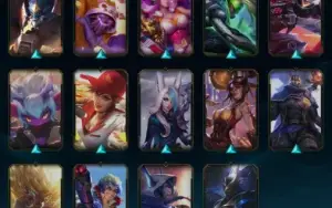 Conta LOL GOLD c/89 skins + Valorant BETA c/ Sublime pack