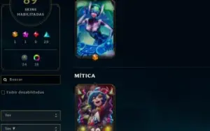 Conta LOL GOLD c/89 skins + Valorant BETA c/ Sublime pack