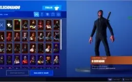 Conta fortnite pass 3,4,5,6,7,8