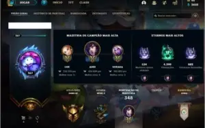 Conta ouro 3 MAIN AHRI com 98 champs e 112 skins