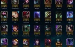 Acc PLATINA 4, MUITOS CHAMPIONS.