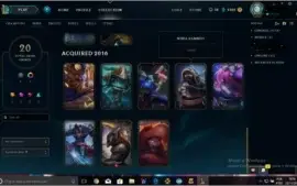 COMBO DE CONTAS 1 CONTA  PLATINA V 1PRATA II e uma level 17