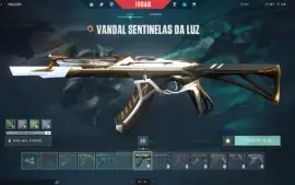 Conta de Valorant com muita skin