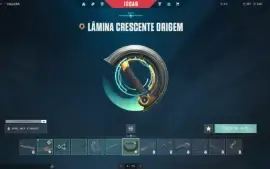 Conta de Valorant com muita skin