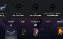 Conta League of legends 441 skins