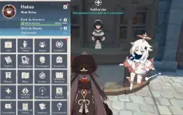 ⭐ Conta NA Rerol ⭐ Hutao + Báculo de Homa + Mona + Vários 4⭐