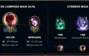 Conta no LoL Gold 1