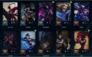 Conta no LoL Gold 1
