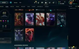 Conta lol grão mestre soloQ/handlevel/fulldados