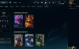 Conta lol grão mestre soloQ/handlevel/fulldados